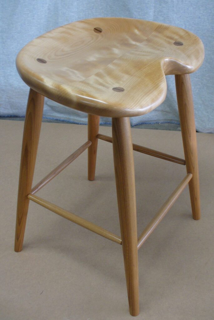Tractor-seat stool